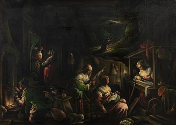 Francesco Bassano, follower of., Joakim’s vision.