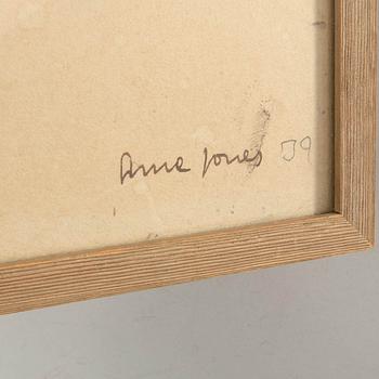 Arne Jones, porträtt, 2 st.