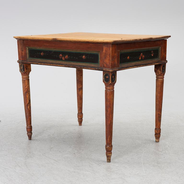 A table, 19th century.