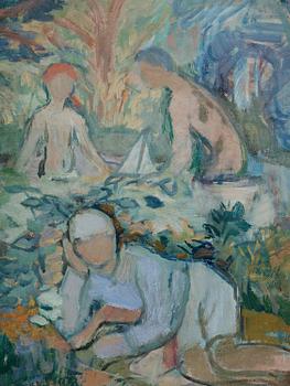 Tove Jansson, Badande pojkar.