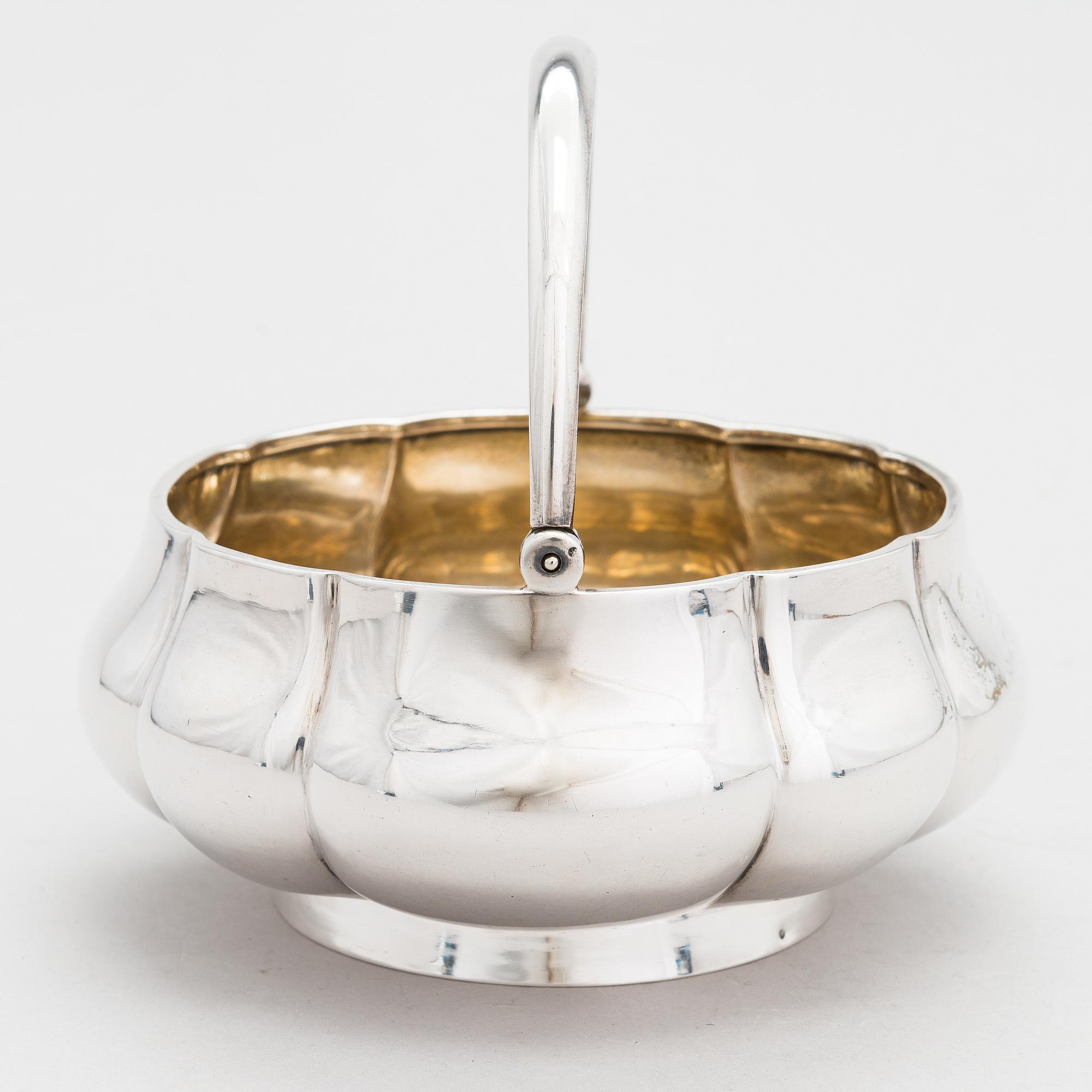 Nikolai Kemper, sokerikko, hopeaa, Pietari, Venäjä 1892-1908.