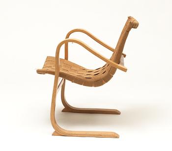FÅTÖLJ, "Torparen", Gustaf Axel Berg, Stockholm 1940-tal.