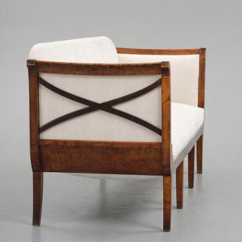 Carl Malmsten, soffa, Swedish Grace, Svenska Möbelfabrikerna, Bodafors, 1920-tal.