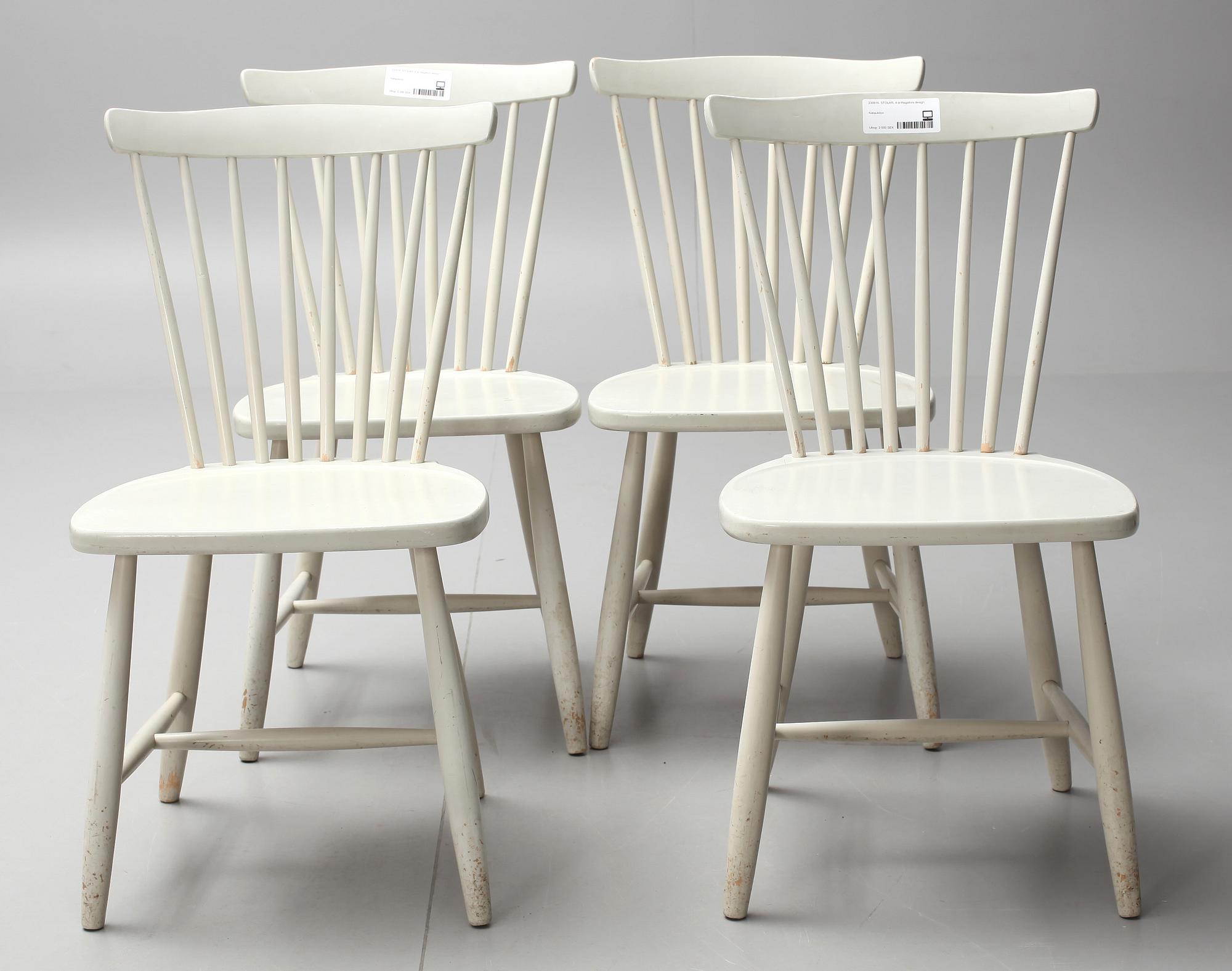 STOLAR, 4 st Hagafors design Erik Fryklund.
