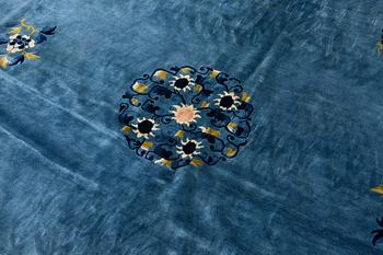A carpet, China, c. 488 x 343 cm.
