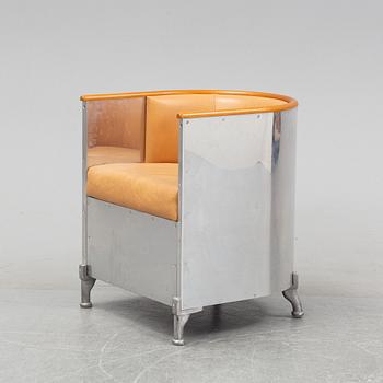 Mats Theselius, an 'Aluminum' easy chair, Källemo, Värnamo.
