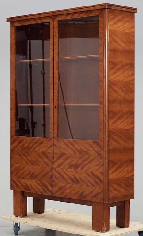 VITRINSKÅP, art deco, 1930/40-tal.