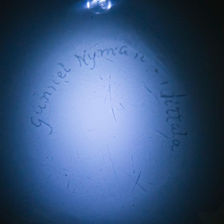 GUNNEL NYMAN, MALJA, "Munankuori", signeerattu Gunnel Nyman Iittala. Muotoiltu 1947.