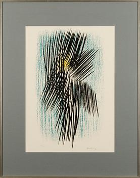 HANS HARTUNG, litografi 41/100, signerad.
