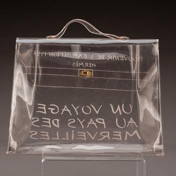 VÄSKA,"Plastic Kelly", Hermès.