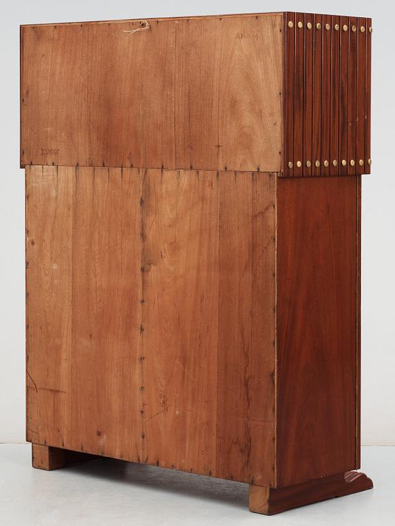 An Otto Schulz mahogany bar cabinet, Boet, Gothenburg 1940's.