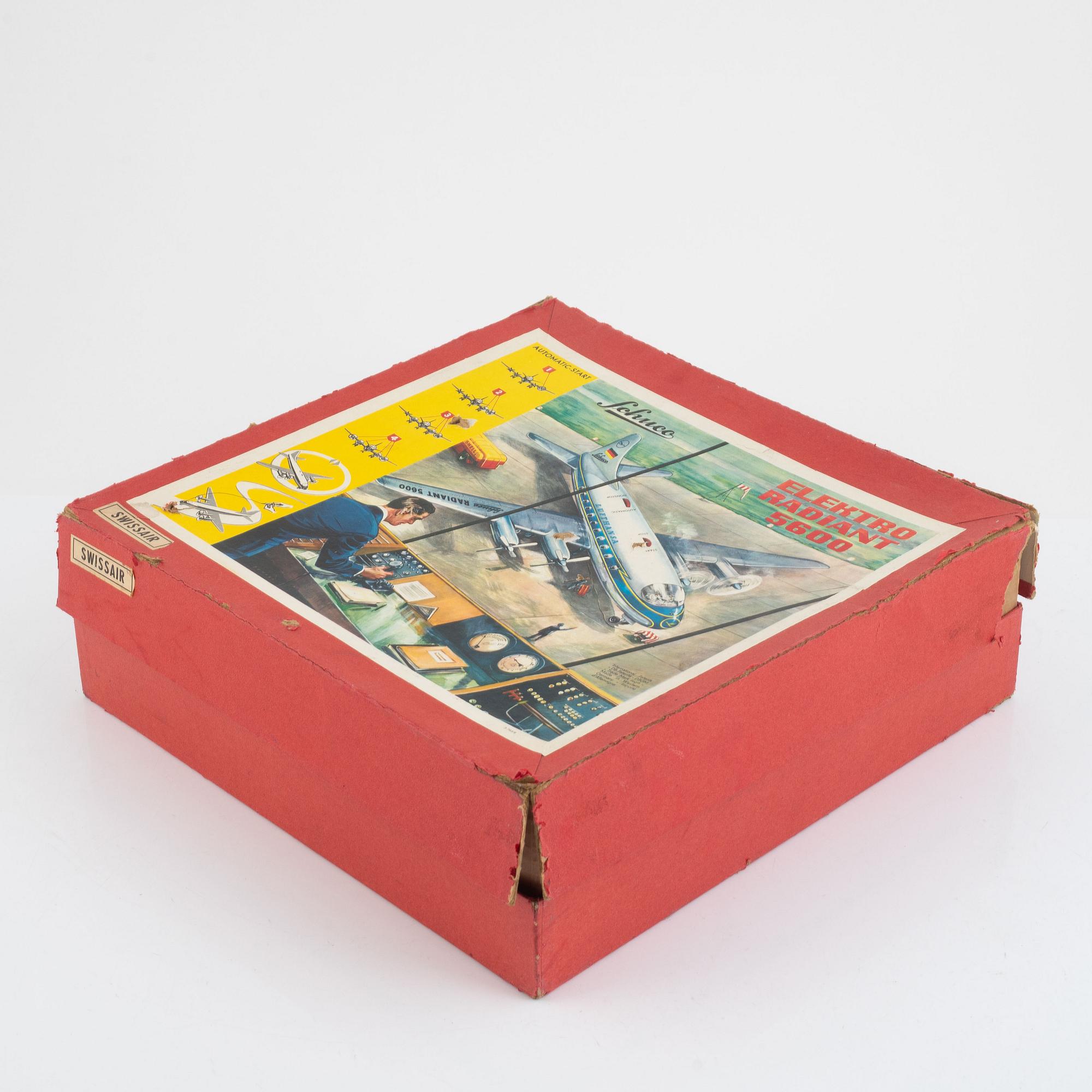 Schuco, Flygplan Swissair, "Electro radiant 5600".