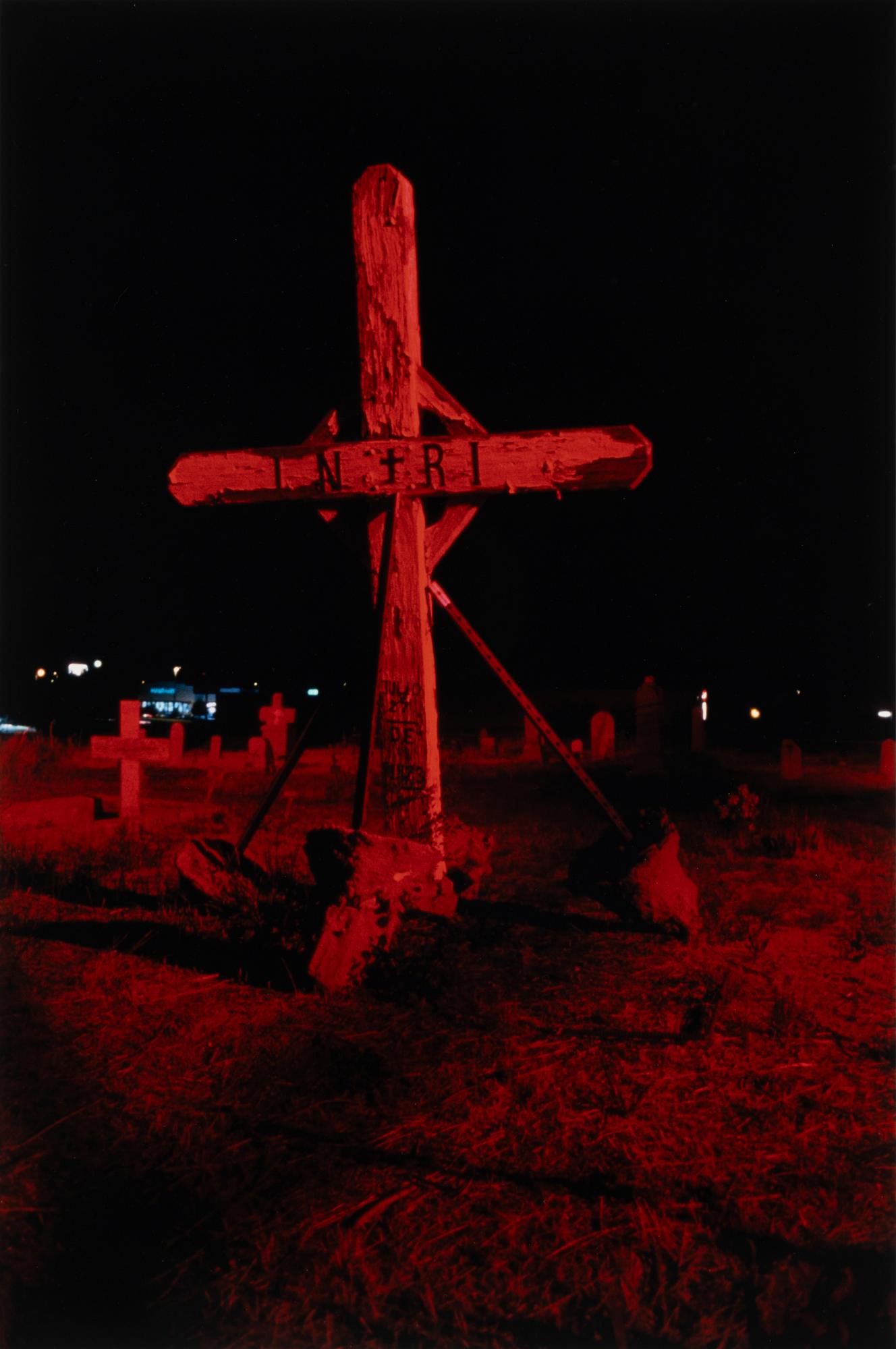 Carl Michael von Hausswolff,  "Red Cross", 2009.
