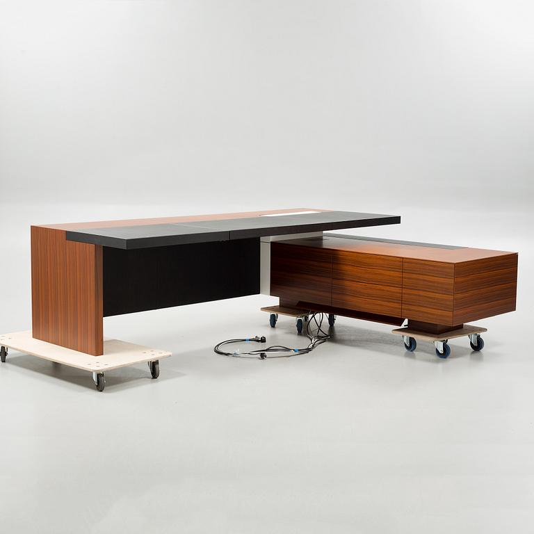 A "Ceoo"writing desk, designed by EOOS for Walter Knoll, model launched 2006.