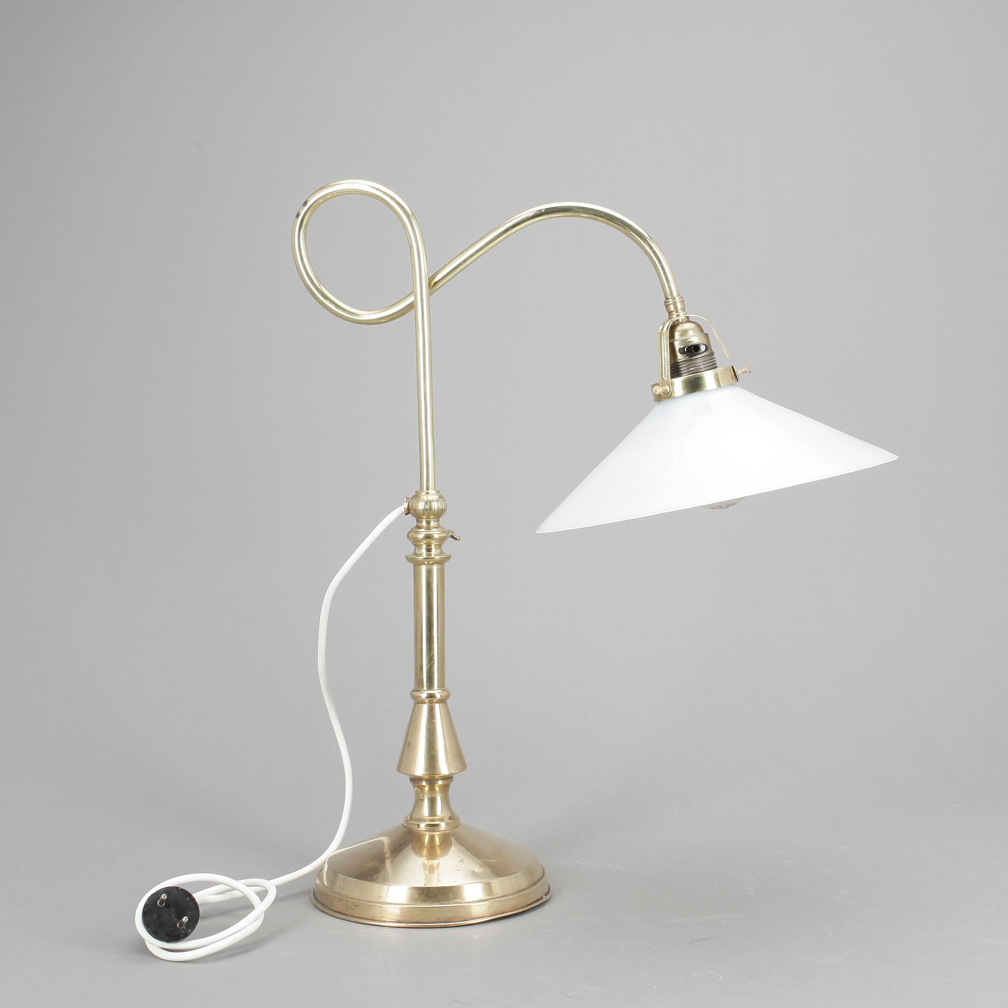 BORDSLAMPA, tidigt 1900-tal.