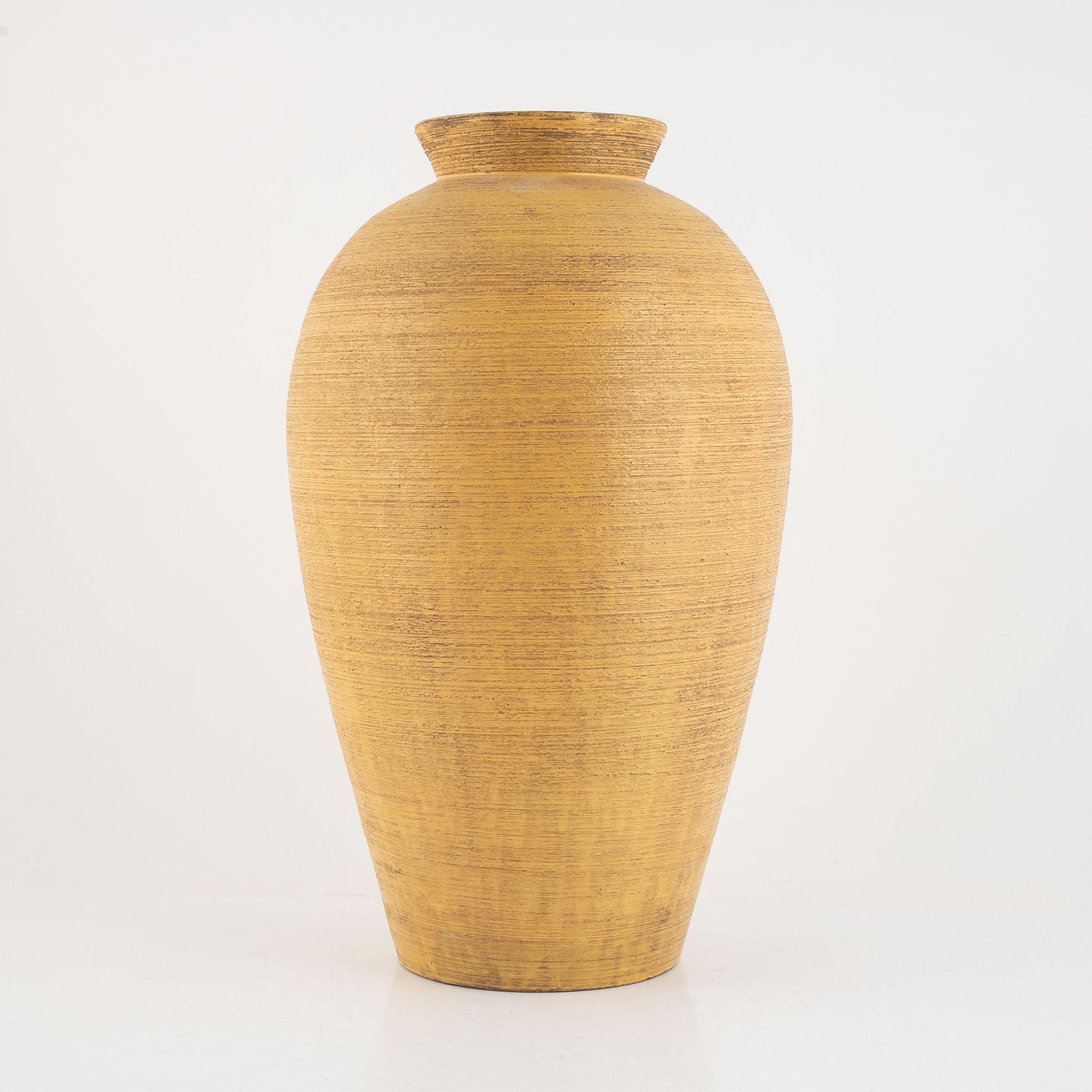 Greta Runeborg, floor vase, Upsala Ekeby, 1940s/50s.