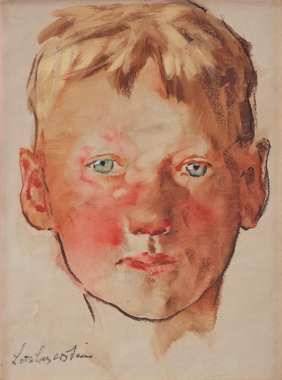 Lotte Laserstein, Portrait of a farmers boy.