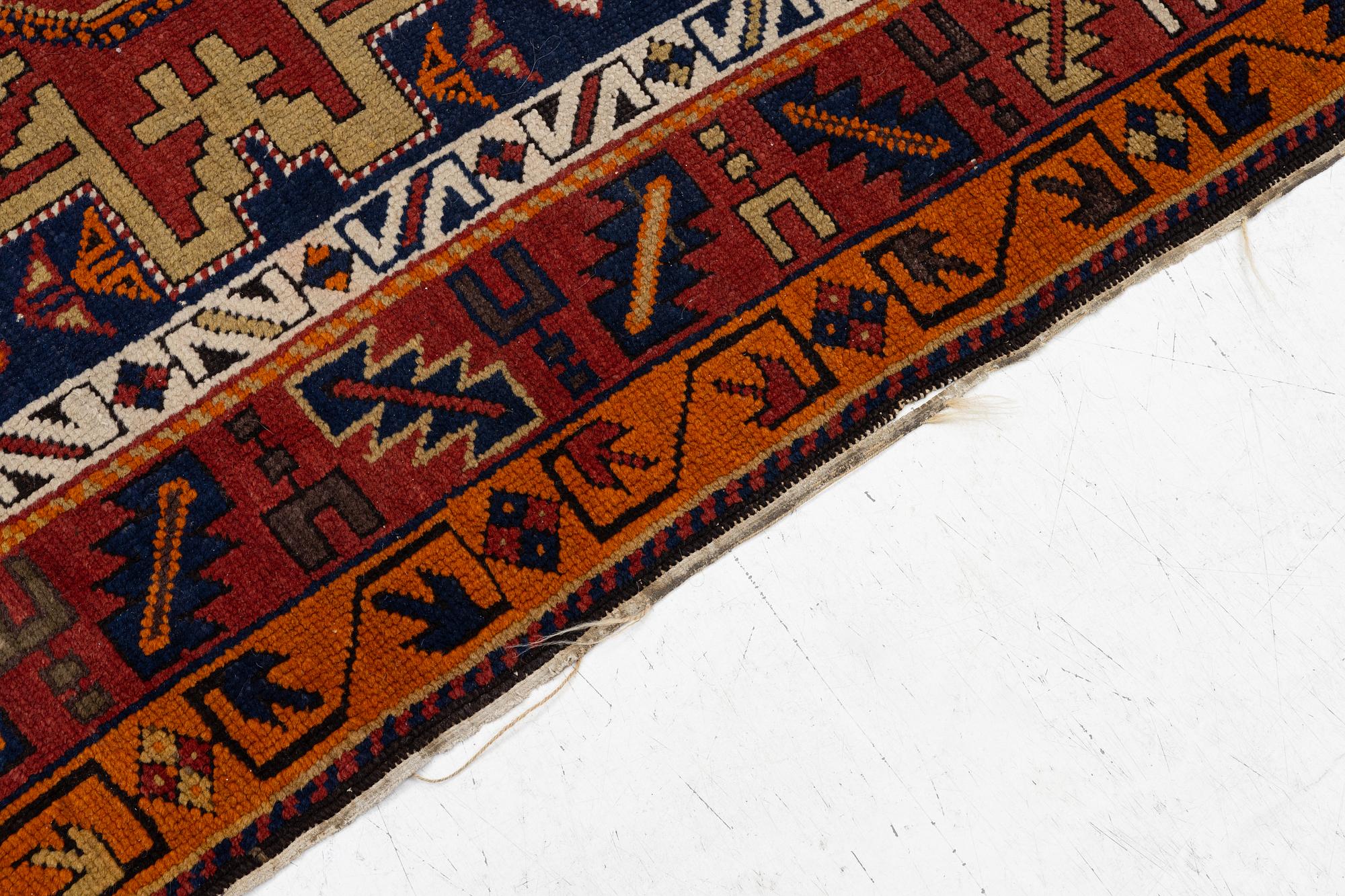 A Soumak rug, Eastern Caucasus, 245 x 105 cm.
