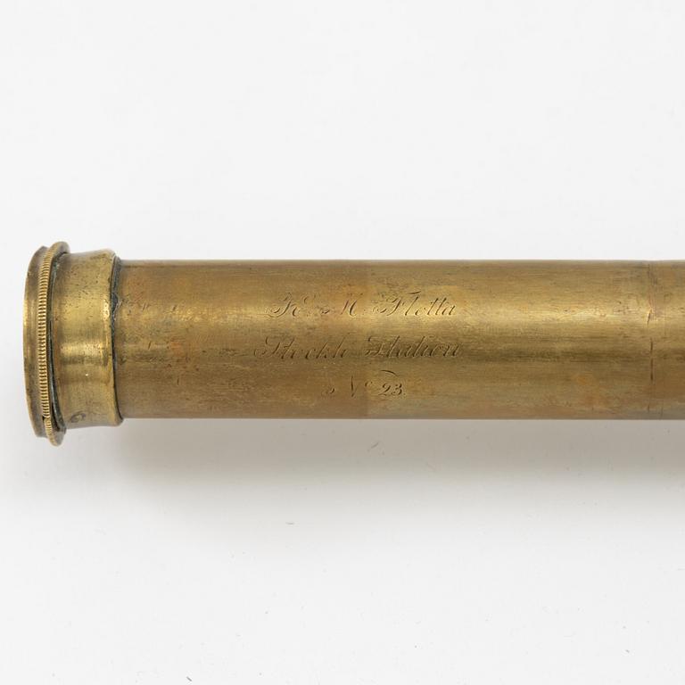 Two 19th century telescopes.