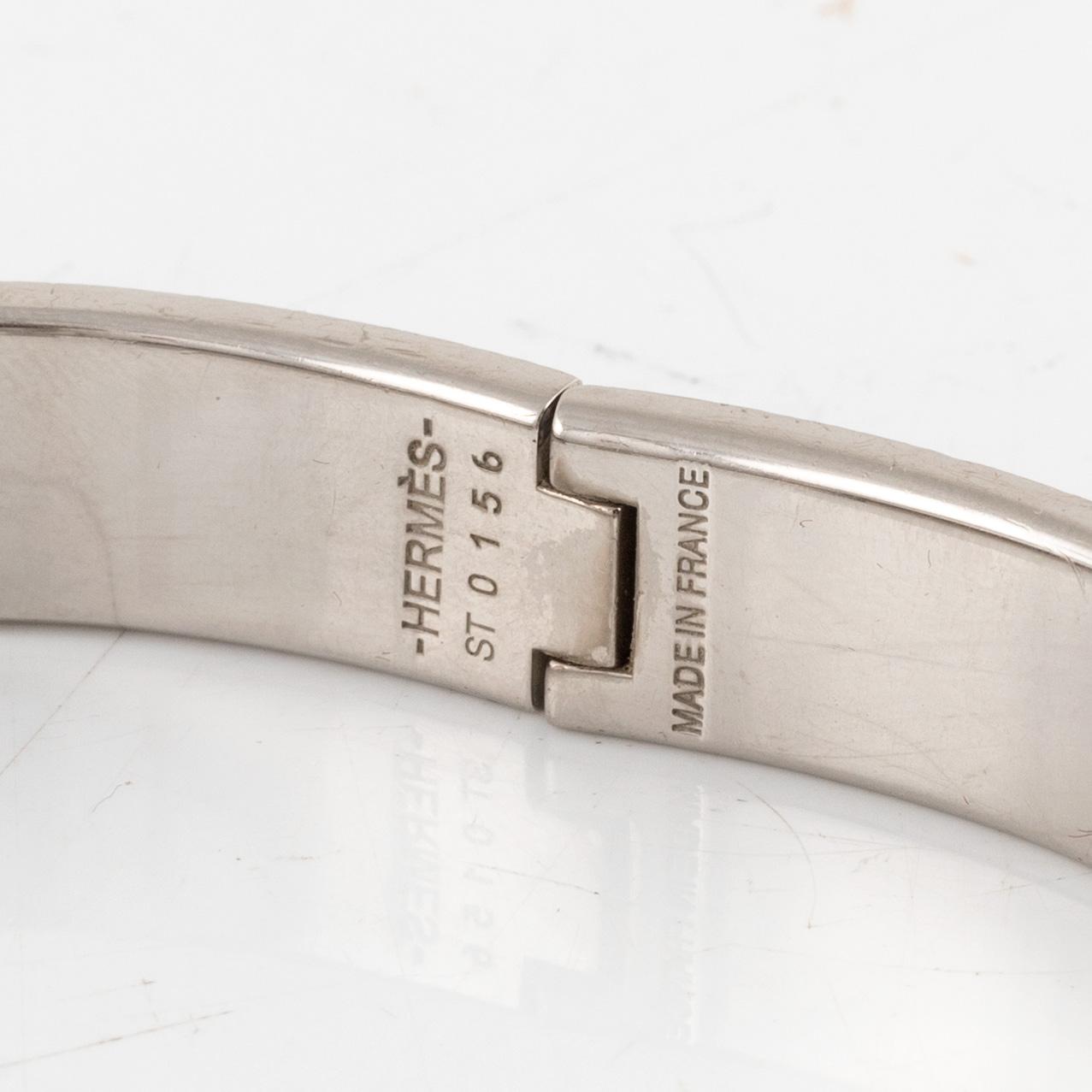 Hermès, armband, "Clic Clac H", 2017.