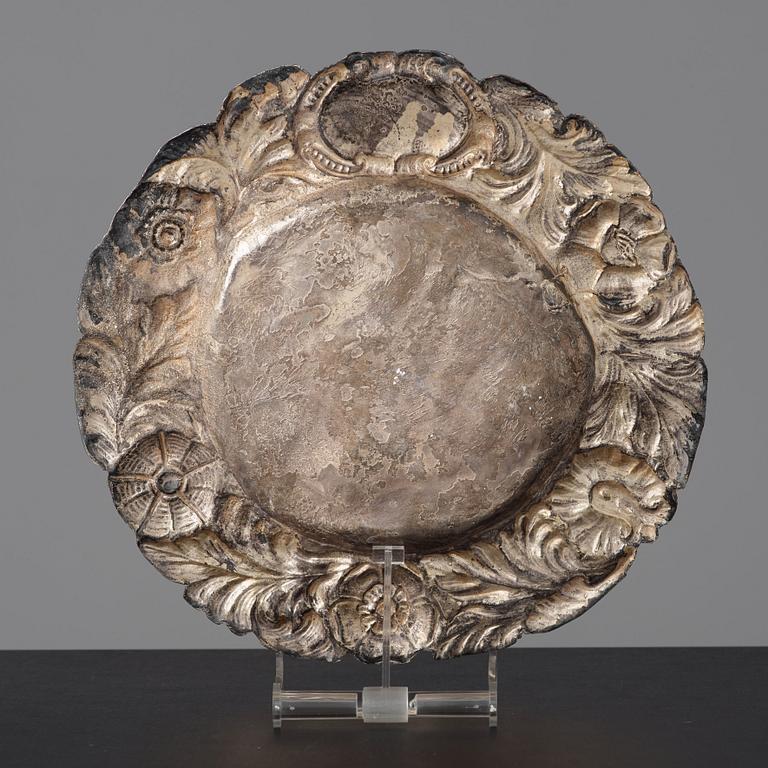 A Baroque 18th century dish.