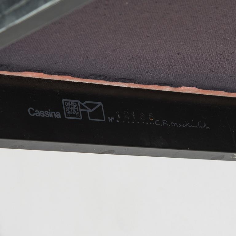 Charles Rennie Mackintosh, A 'Hill house 1' chair for Cassina, signed and numbered.