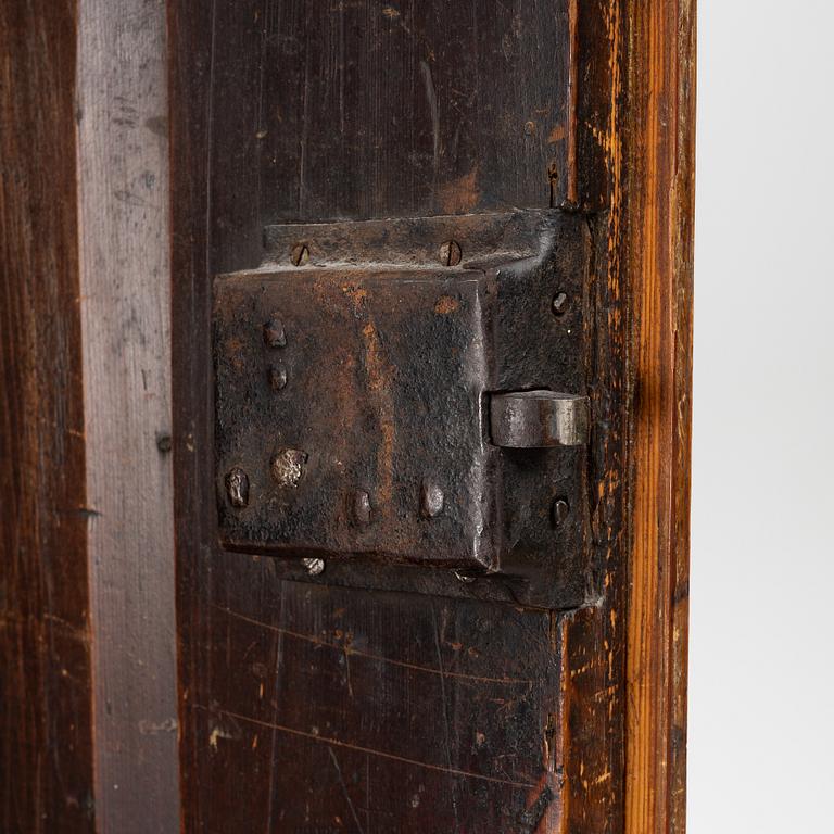A pine cabinet, second half of the 18th Century.