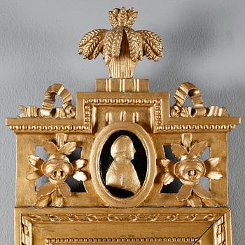 SPEGEL, gustaviansk, 1700-talets slut.
