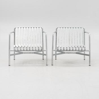 Ronan & Erwan Bouroullec, fåtöljer, ett par, "Palissade Låg", Hay, Danmark.