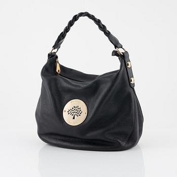 Mulberry a black leather Daria hobo bag. Bukowskis