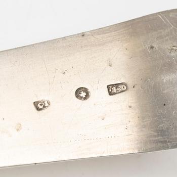 A silver cutlery set, Estonia and Russia, circa 1900 (78 pieces).