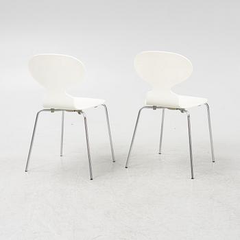 Arne Jacobsen, chairs, 8 pcs, "Myran", Fritz Hansen, Denmark.