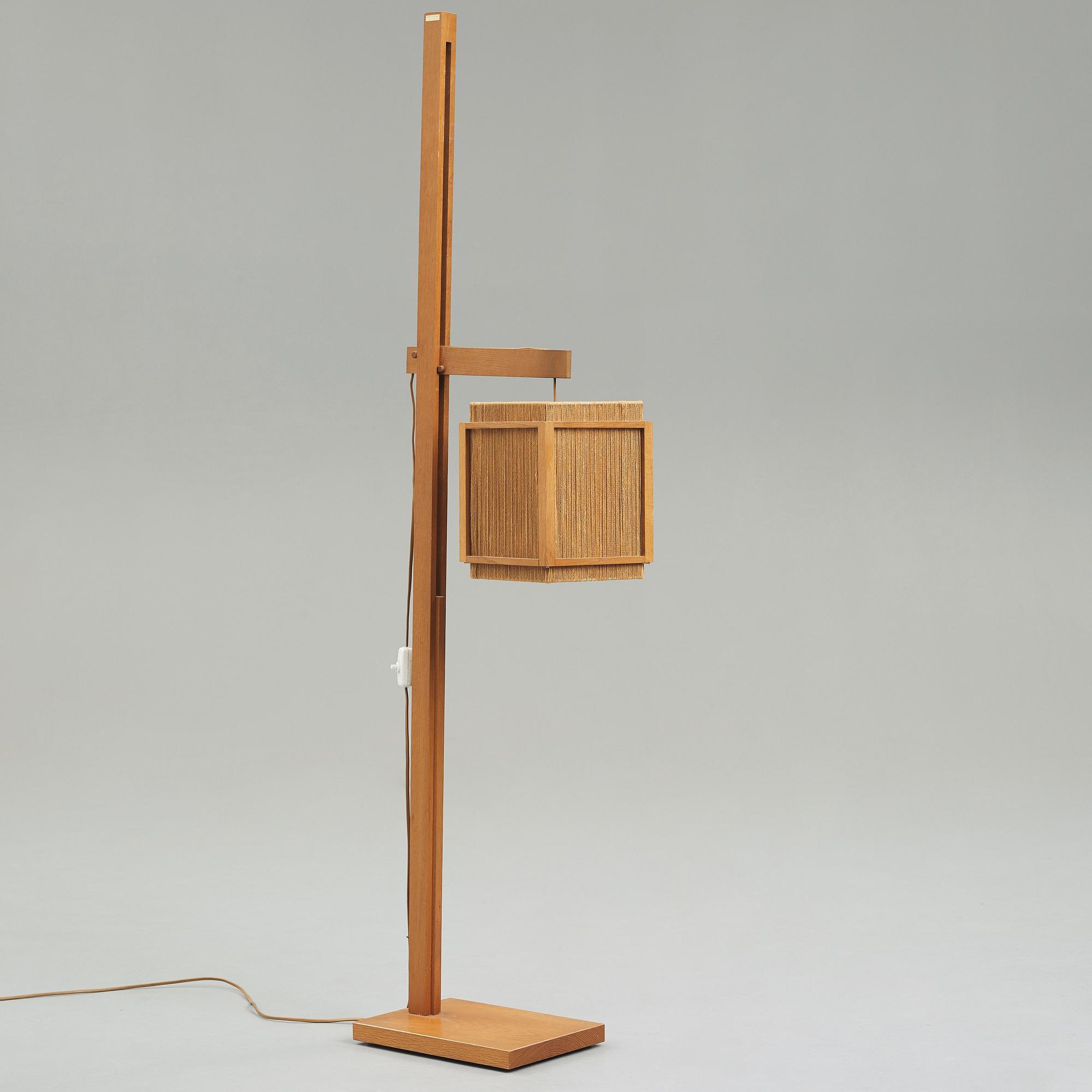Hans Kempe & Lars-Erik Ljunglöf, a 1960's floor lamp.