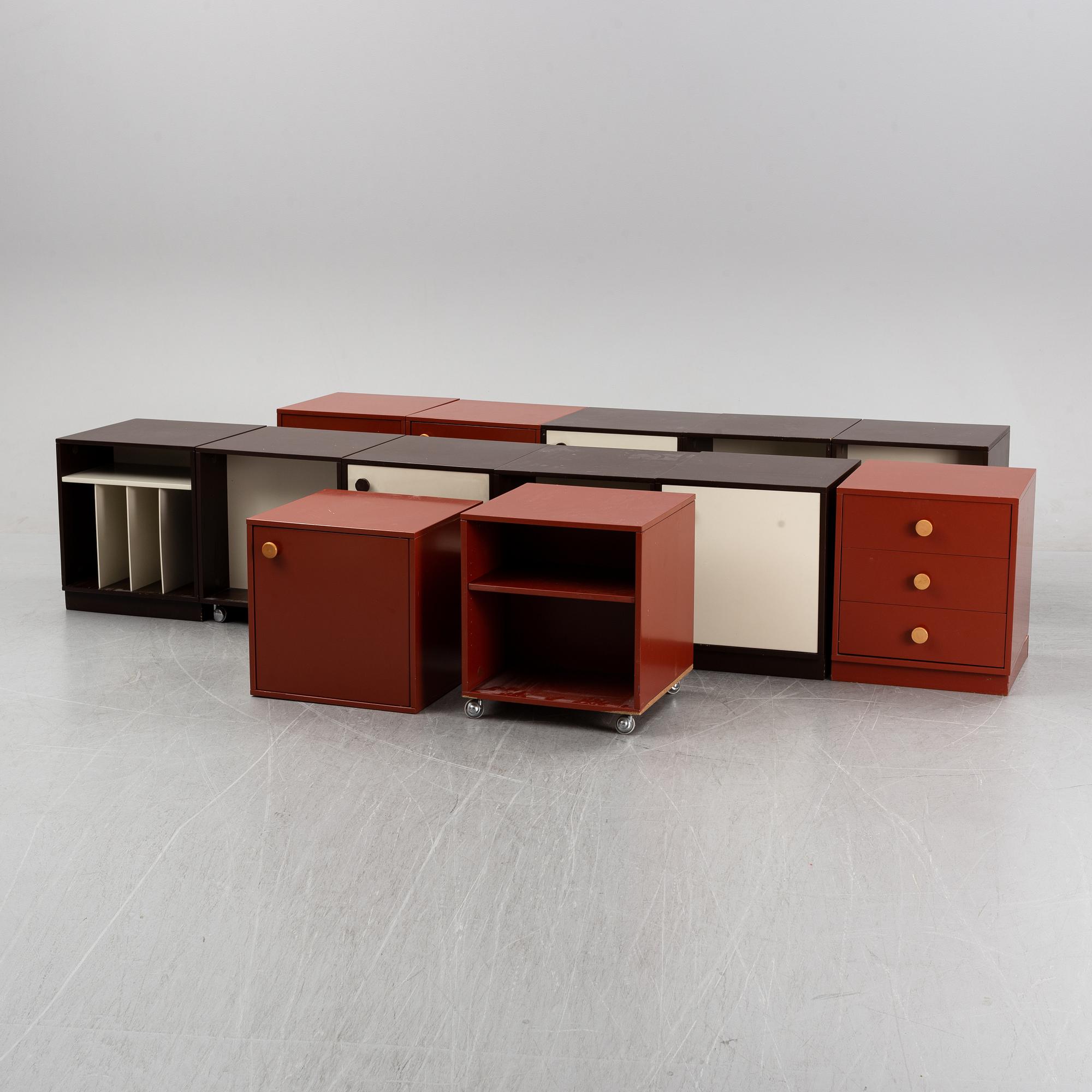 Karin Mobring, hurtsar, 13 st, "Haga", IKEA, 1970-tal.