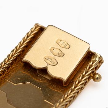 Armband, 18k guld, Uno A Erre, Italien.