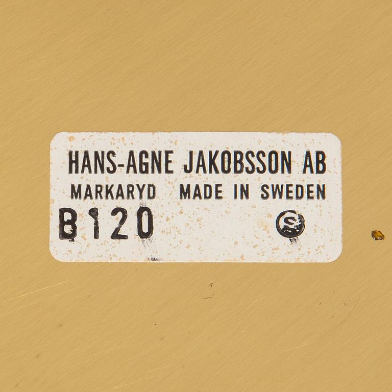 Hans-Agne Jakobsson, bordslampa, modell B-120, Markaryd Sverige.