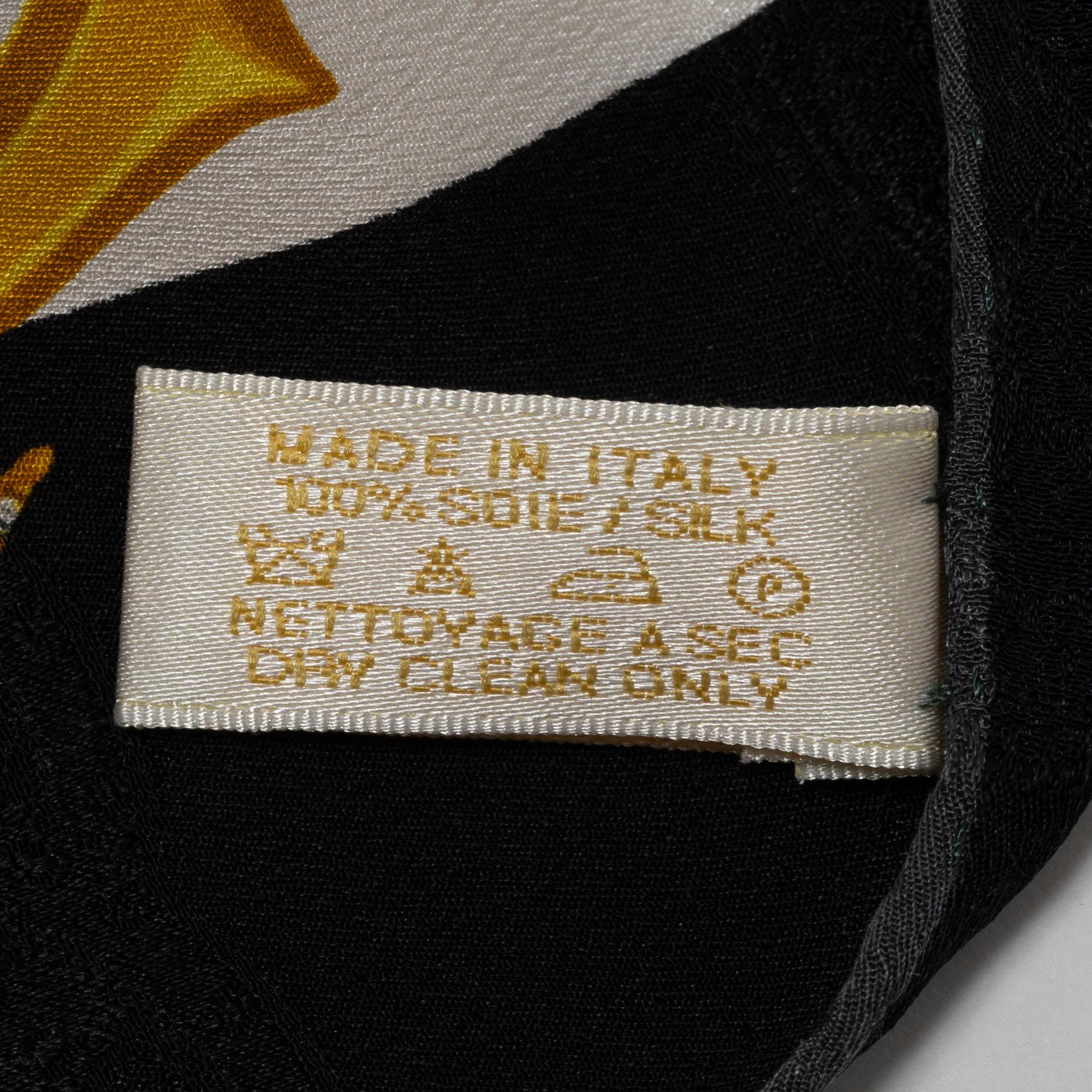 Cartier, a 'Panthere Royale' scarf.