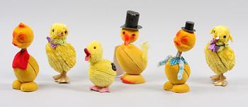 PARTI PÅSKÄGG, 1900-talets mitt.