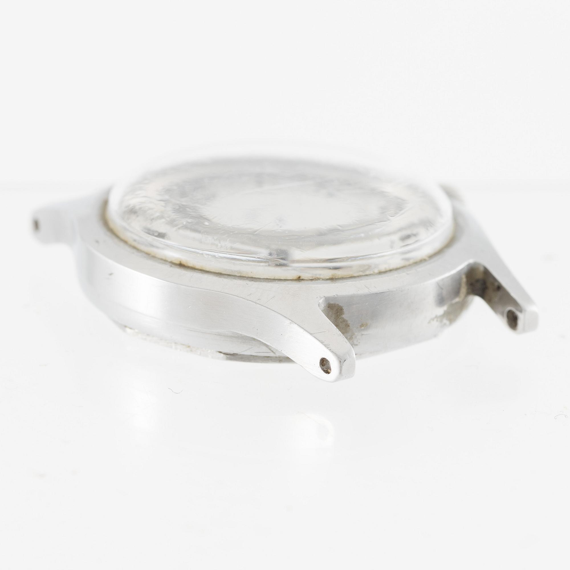Patek Philippe & Co, "565 Steel", "Sector Dial", ca 1943.