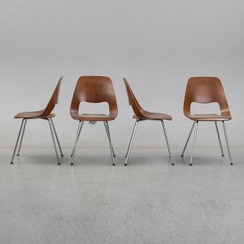 ALFREDO HÄBERLI, four 'Jill' chairs, Vitra, 2012.