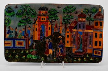 FAT, emalj på koppar, WA Bolin, Juliane Pfeiffer.