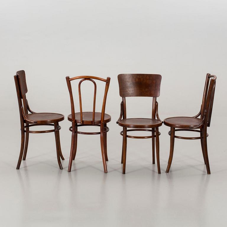 Ten chairs, Thonet-Mundus.