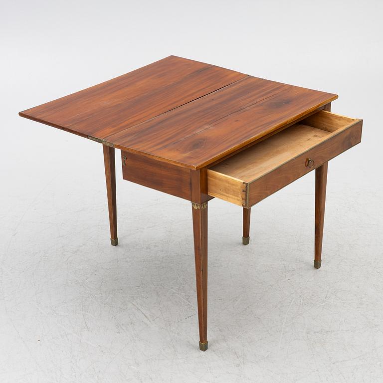 Game table, 18th century, Late Gustavian.