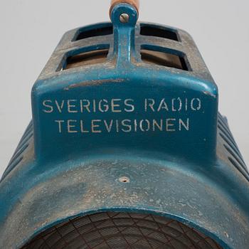 A spotlight, provenance The Swedish Television.