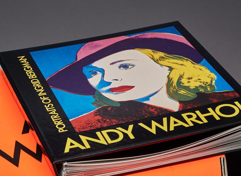 PARTI KONSTBÖCKER, 6 st, Andy Warhol. Bland annat "Andy Warhol A Retrospective" The Museum of Modern Art, New York, 1986.