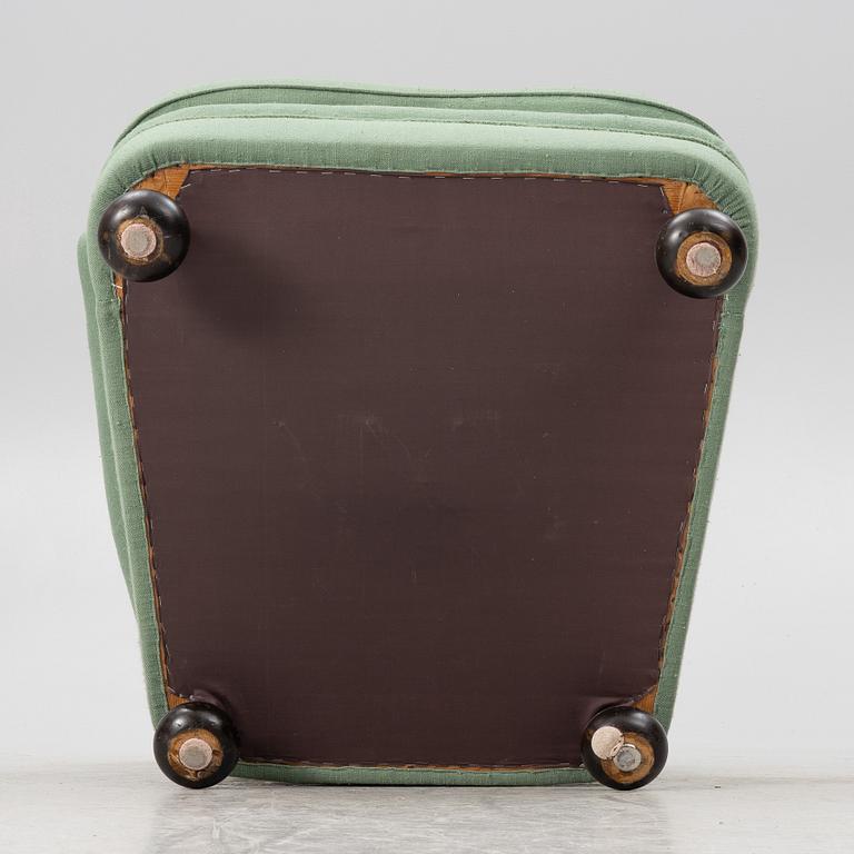 Josef Frank, a model 336 armchair, Firma Svenskt Tenn, Sweden.