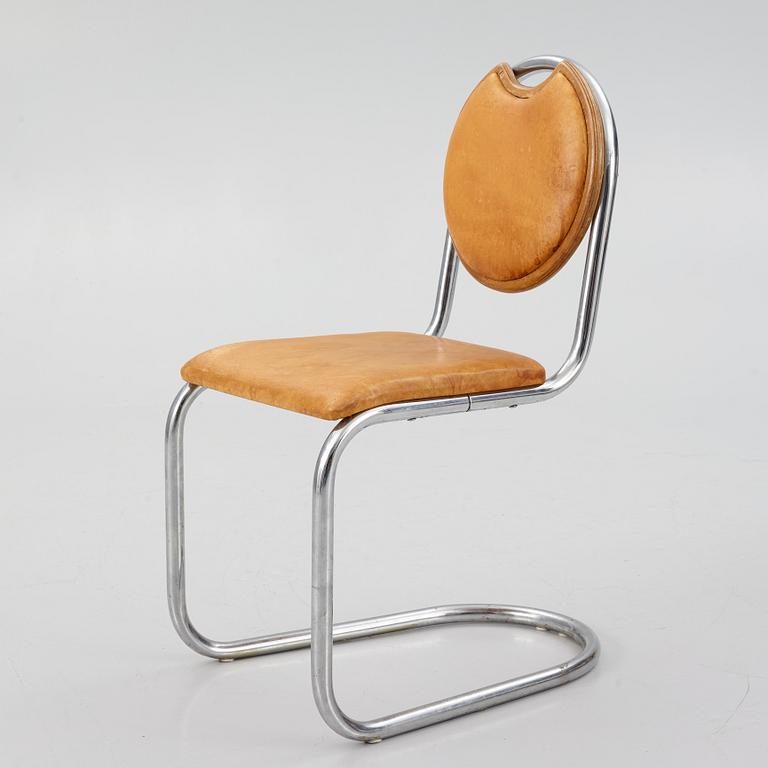 Sven Markelius, stol, "Epa", DS Staal-Stel, 1930-tal.