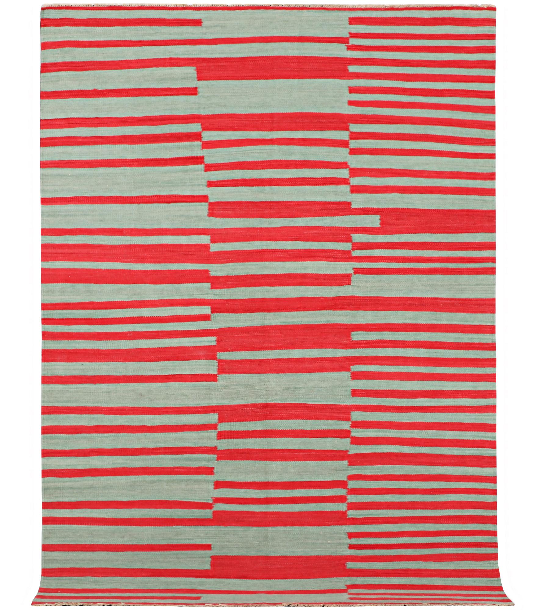 Matta, Kelim, modern design, ca 247 x 166 cm.