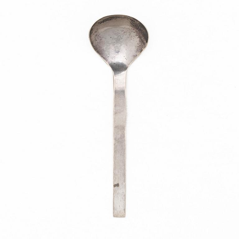 Bengt Liljedahl, a sterling silver spoon, Stockholm, Sweden, 1979.