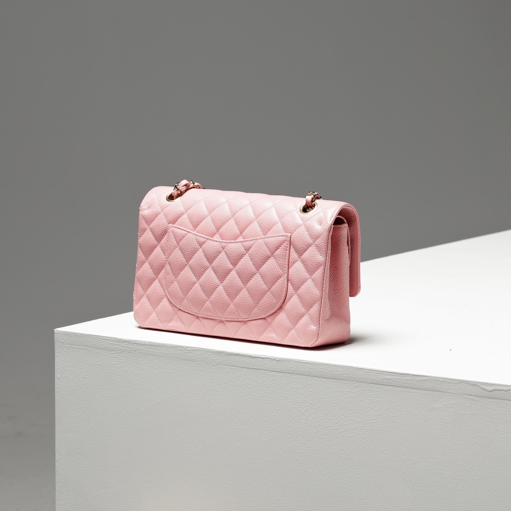 HANDVÄSKA. "Double Flap", Chanel.